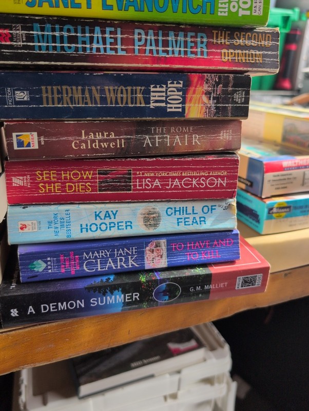 Mixed Lot of 26 Female Author Novels Romance & Thriller Clark Jackson NICE LOT gallery