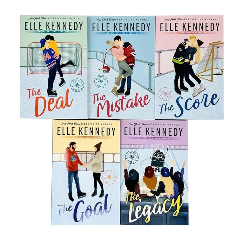 The off Campus 5 set by Elle Kennedy Brand New English Paperback gallery