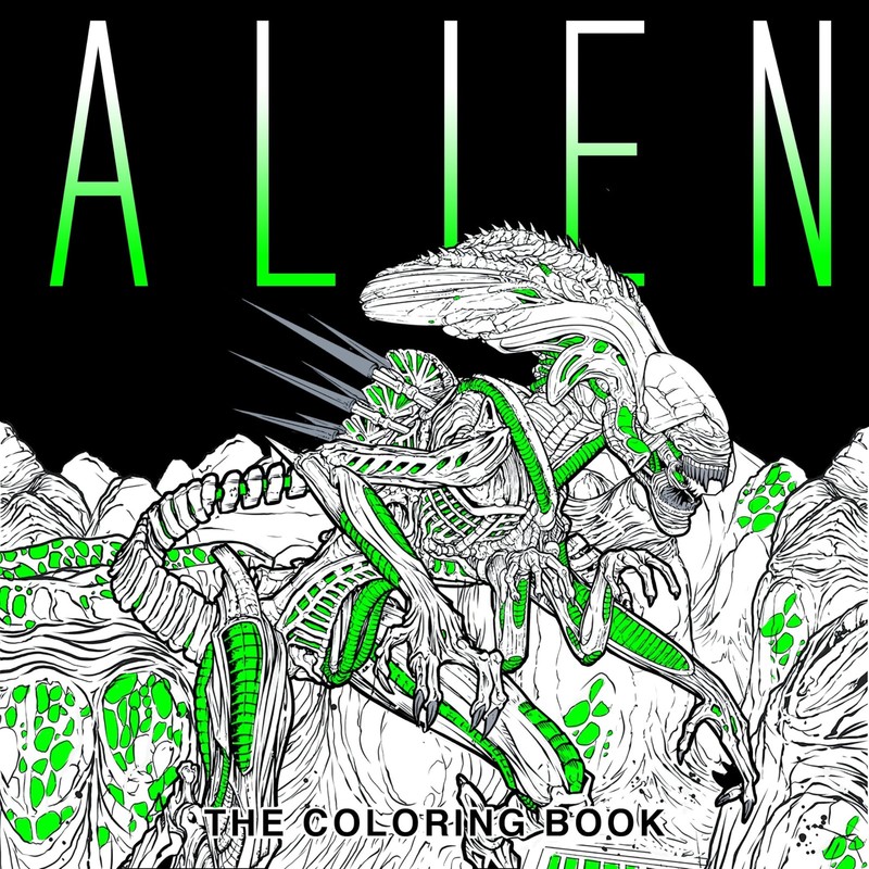Alien: The Coloring Book, Titan Books, Very Good Book