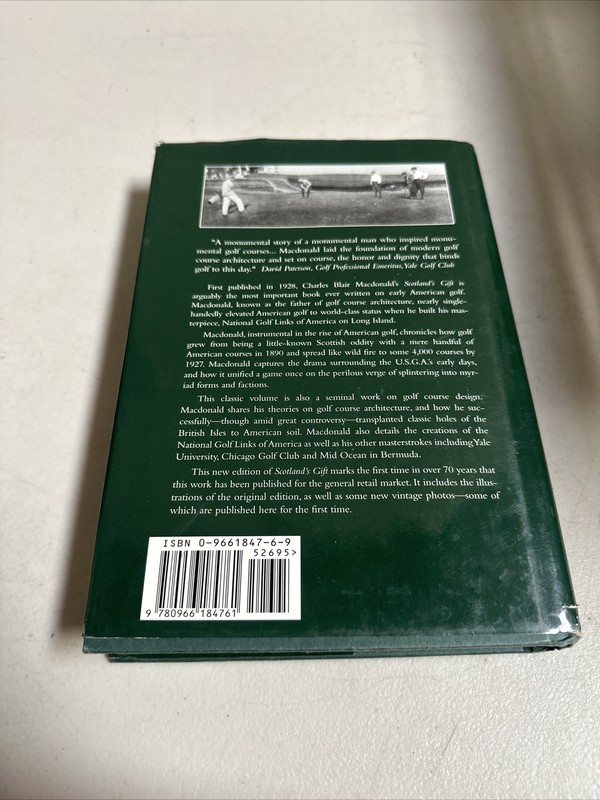 Scotland's Gift : How America Discovered Golf Hardcover Charles B gallery
