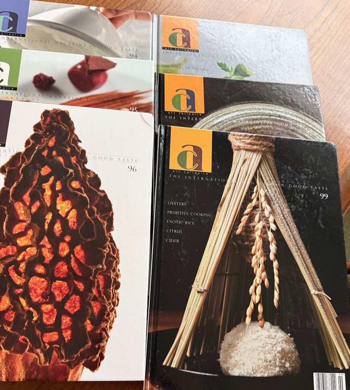 Art Culinaire 90/91/92/93/94/95/96/97/98/99 Ten Consecutive Issues 840 pages! gallery