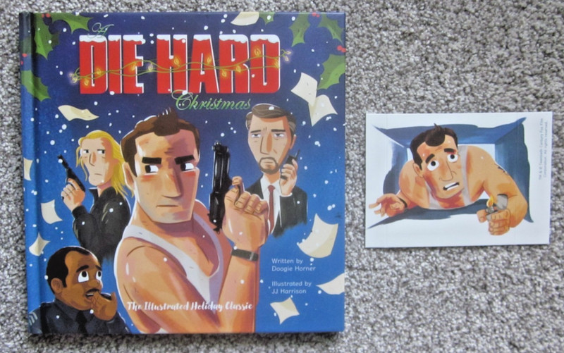 DIE HARD CHRISTMAS by DOOGIE HORNER / HC 2017 / ILLUSTRATED / 8-1/4″ x 8-1/4″