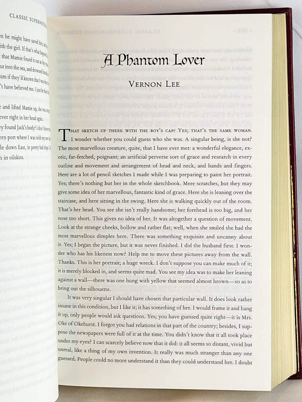 CLASSIC SUPERNATURAL STORIES Bonded Leather Edgar Allan Poe HP Lovecraft SEALED gallery