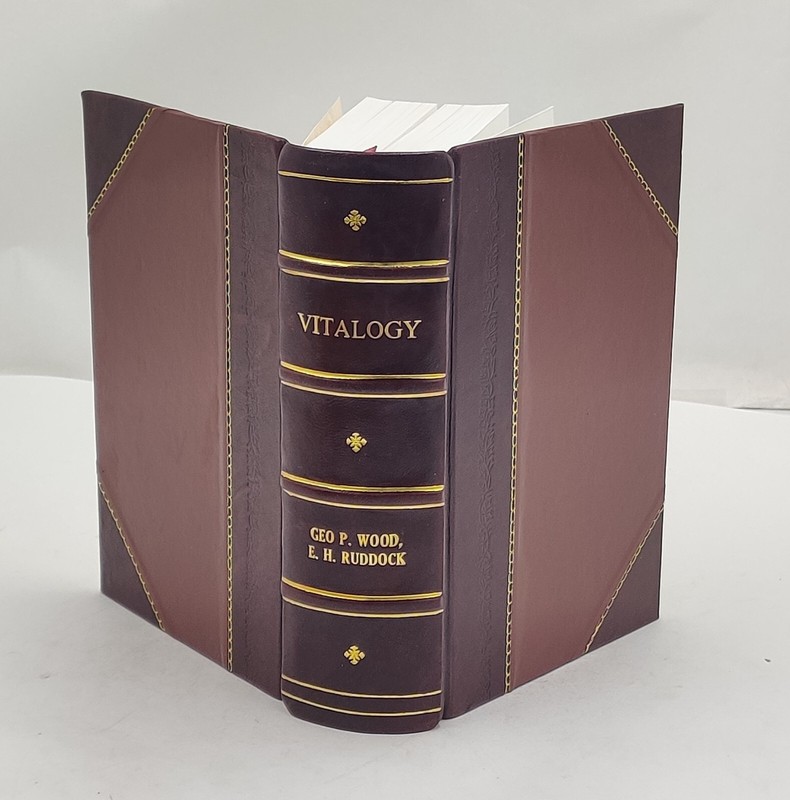 Vitalogy or Encyclopedia of health and home Adapted for home a [Leather Crafted] gallery