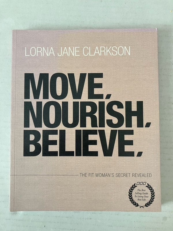 Set 2 Lorna Jane Clarkson Fit Woman's Secrets Books Softcover Flex Bound gallery