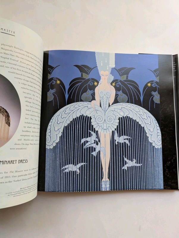 Erte Art Deco Master Graphic Art Illustration Rosalind Ormiston Hardcover VG gallery