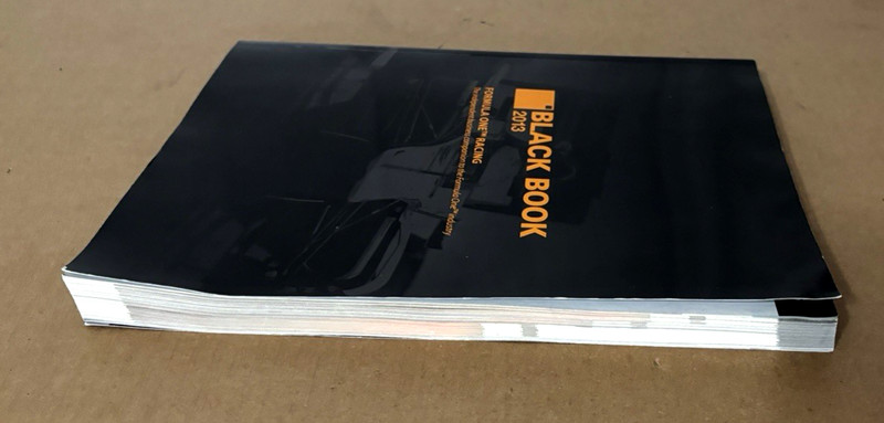 RARE Formula 1 Racing Black Book 2013 by SportsPro gallery