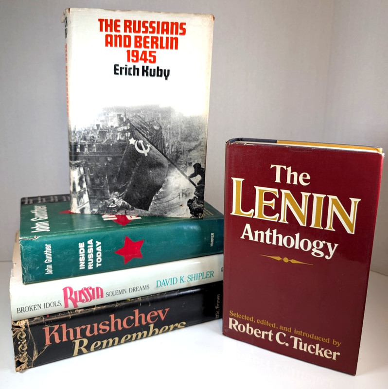Soviet Russia, Revolution & WWII – 5-Book History Collection HC DJ