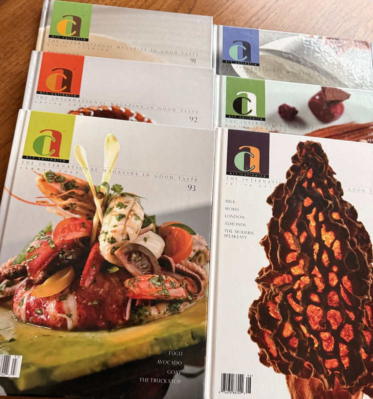 Art Culinaire 90/91/92/93/94/95/96/97/98/99 Ten Consecutive Issues 840 pages! gallery
