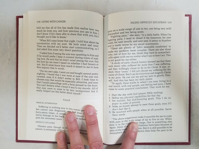 1979 LIVING WITH CANCER Hardcover Book by MARY BETH MOSTER gallery