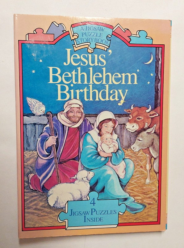 Jesus' Bethlehem Birthday 4 Jigsaw Puzzle Storybook + 24 pc. Tray Puzzle gallery