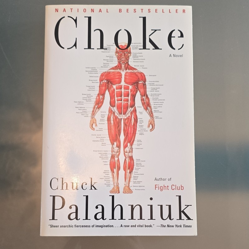 Anchor Books Choke by Chuck Palahniuk Signed First Edition Trade Paperback 2001