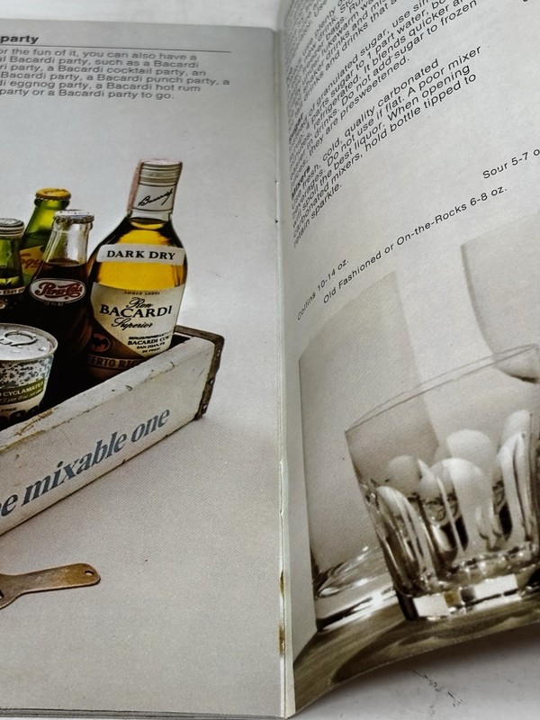 Bacardi Beverage Party Book Pamphlet 29 pgs 7 1/2 in x 5 3/8 in gallery