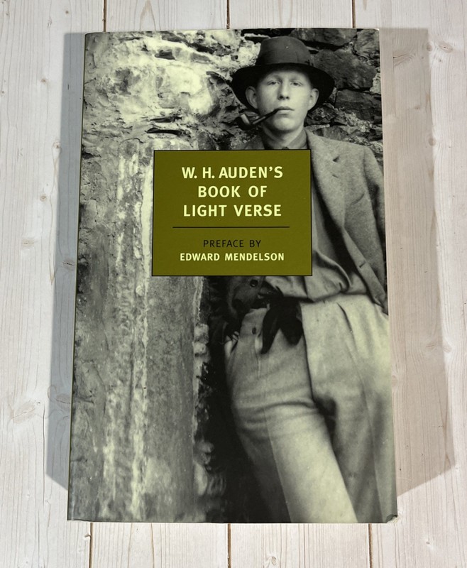 W. H. Auden’s Book of Light Verse by W. H. Auden – 2004 Trade Paperback Book