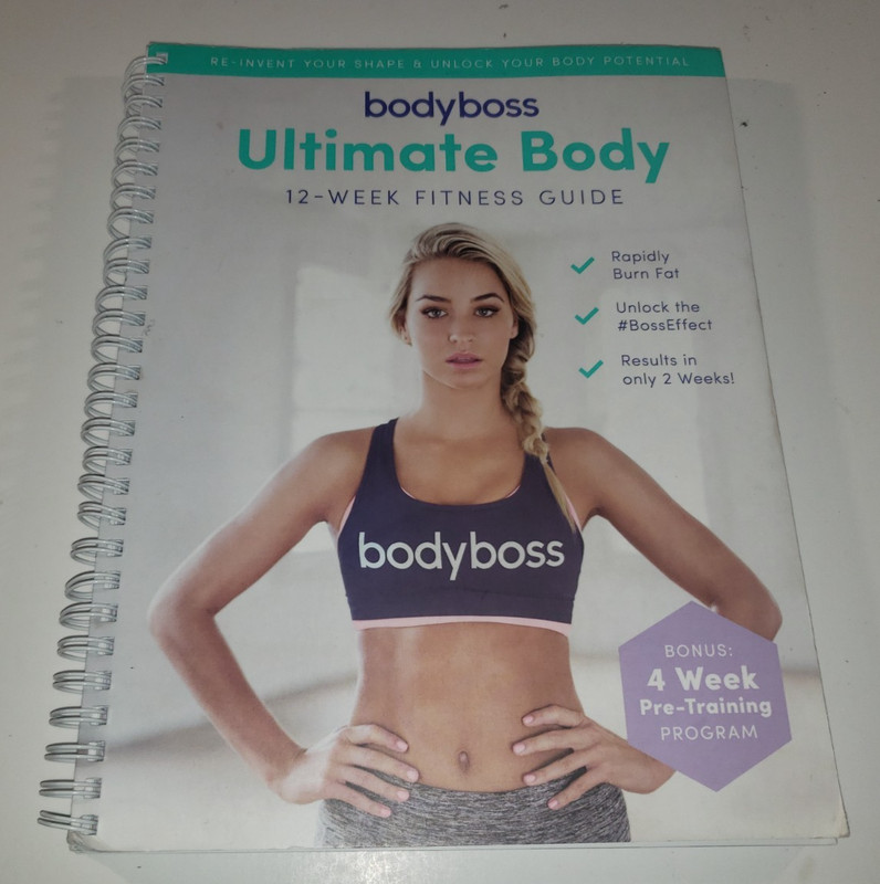 BodyBoss Ultimate Body 12-Week Fitness Guide by Supernova ( 2017, Spiral )