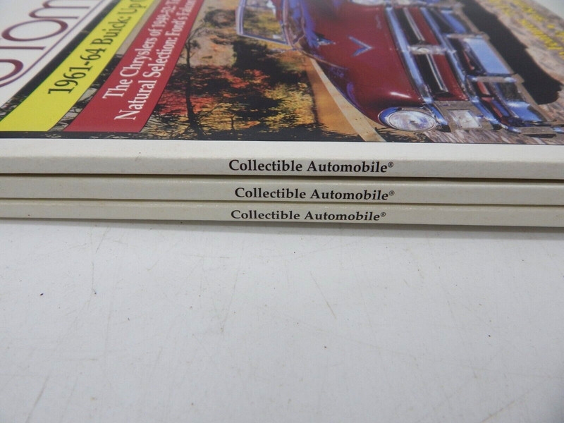 Lot of 3 Collectible Automobile Magazine 1996 & 1998 gallery