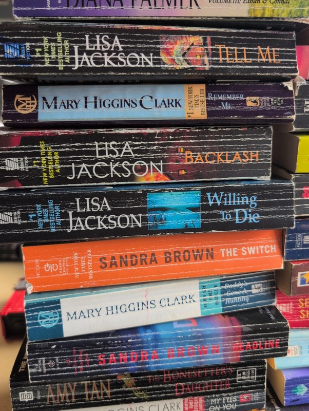 Mixed Lot of 26 Female Author Novels Romance & Thriller Clark Jackson NICE LOT gallery