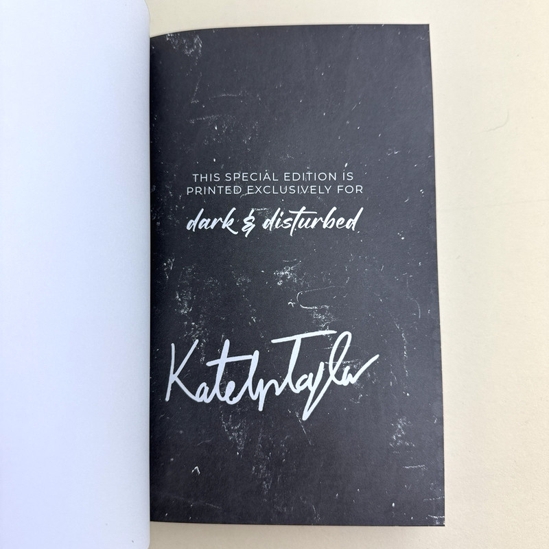 Gratify Katelyn Taylor Dark & Disturbed Special Edition Hardcover Digital Edges gallery