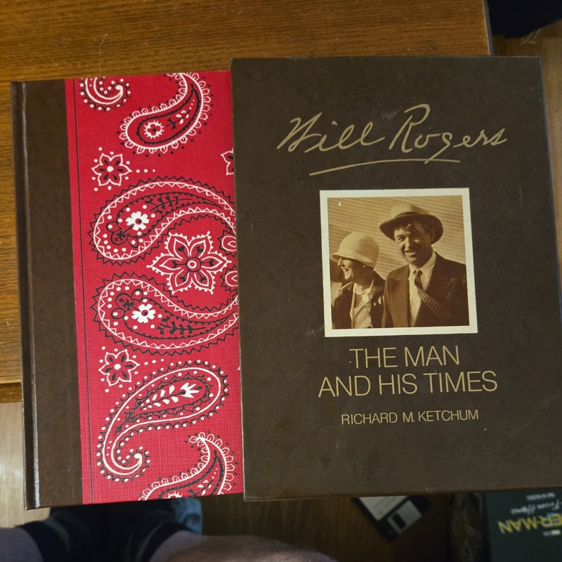Will Rogers: The Man and His Times by Richard Ketchum, Am. Heritage In Slipcover