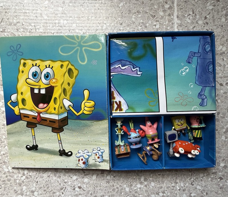 My Busy Books Nickelodeon Spongebob SquarePants w/Play mat AS SHOWN HTF gallery