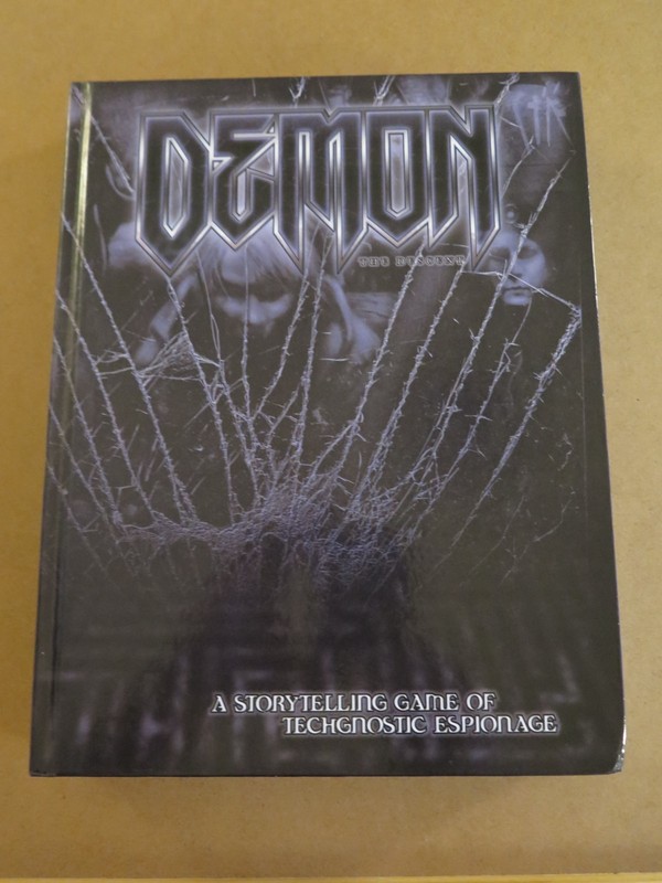 DEMON THE DESCENT STORYTELLING GAME HC WHITE WOLF ONYX PATH VERY RARE OOP