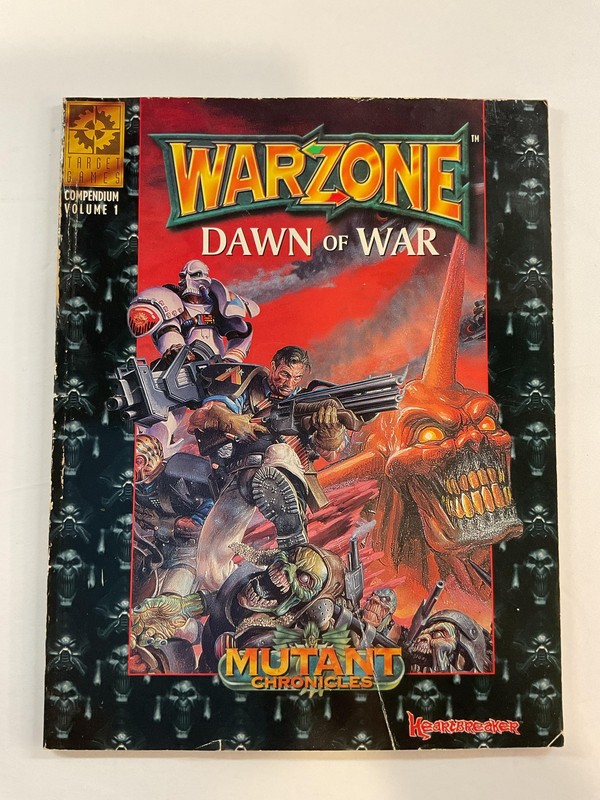 Vintage WARZONE DAWN OF WAR Compendium By Target Games AB (English) Paperback