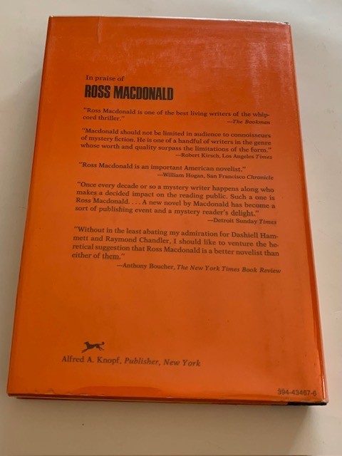 THE UNDERGROUND MAN - 1ST. ED. BY ROSS MACDONALD gallery