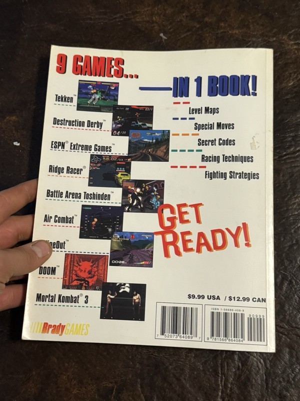BradyGames Playstation Official Games Book - 9 Games In 1 Guide gallery