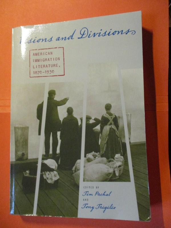 Visions and Divisions: American Immigration Literature, 1870-1930 by Prchal EUC