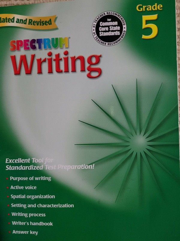 Spectrum Ser.: Writing, Grade 5 by Spectrum Staff and Carson-Dellosa Publishing
