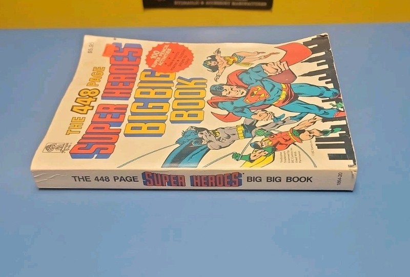 The 448 Page Super Heroes Big Big Book 1980 Coloring Activities Puzzles gallery