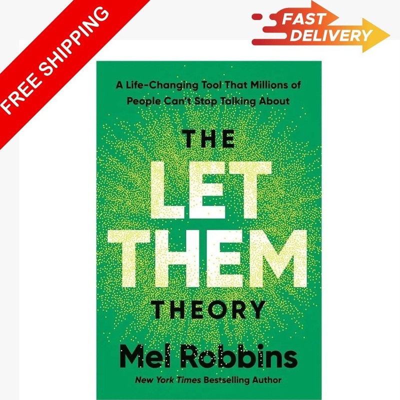 The Let Them Theory by Mel Robbins – Paperback (English) . Free Shipping (USA)