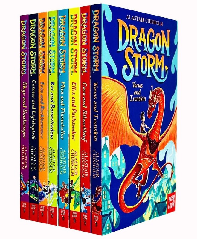 Dragon Storm Series By Alastair Chisholm 8 Books Collection Set – Ages 7-10 – PB
