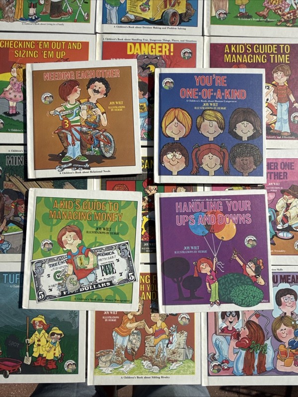 The Ready Set Grow Set. Lot Of 24 Books. Joy Wilt. Children Hardback Books. 1980 gallery