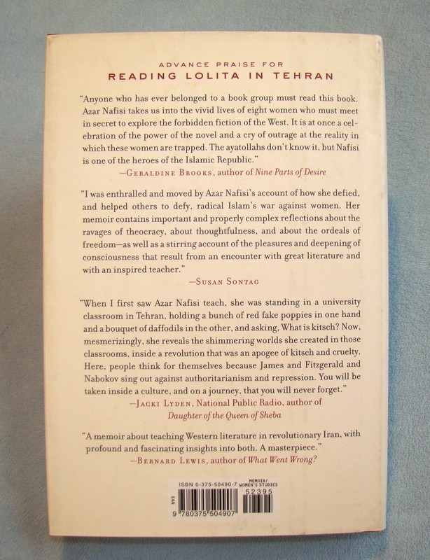 Reading Lolita In Tehran ~2003 HC~ Azar Nafisi SIGNED Islam Iran Forbidden Books gallery