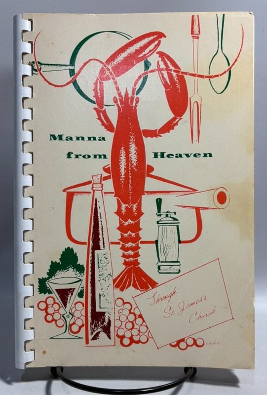Manna From Heaven Cookbook, St. James Church Richmond Virginia, 1967 Revised Ed
