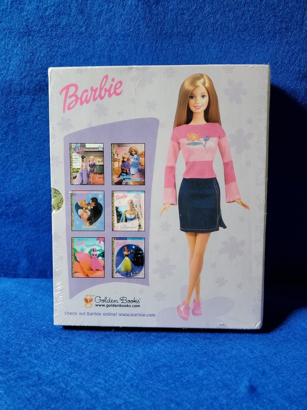 Barbie The Best of Barbie Golden Books 6-Book Box Set New Sealed (Tear in Plasti gallery