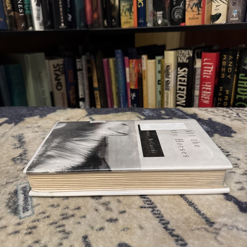 All the Pretty Horses - Cormac Mccarthy (Hardcover) Later Print, Ex-Lib. G gallery