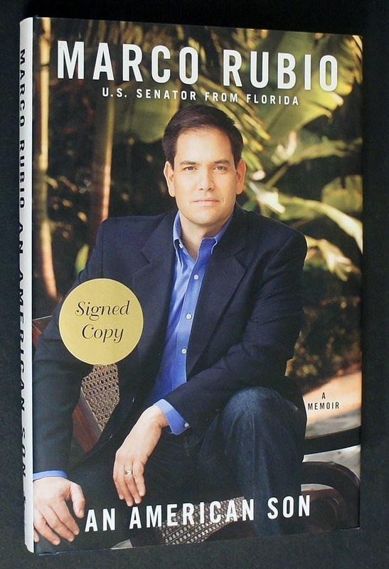 MARCO RUBIO SIGNED & PSA-CERTIFIED Premiere Collectibles Ltd Ed AN AMERICAN SON! gallery