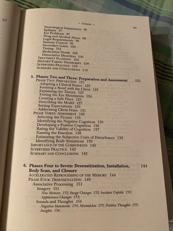 Eye Movement Desensitization And Reprocessing; Hardcover 2001 gallery