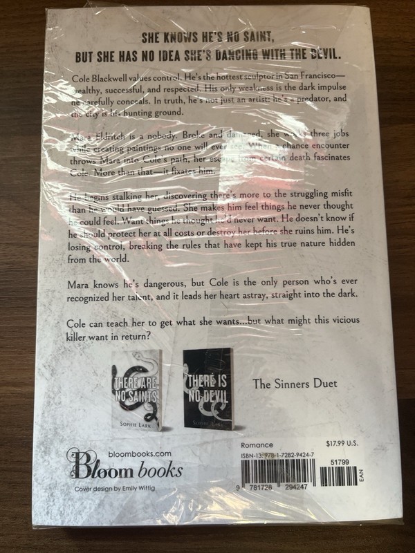 There Are No Saints Sophie Lark Paperback Dark Romance New Sealed #1 gallery