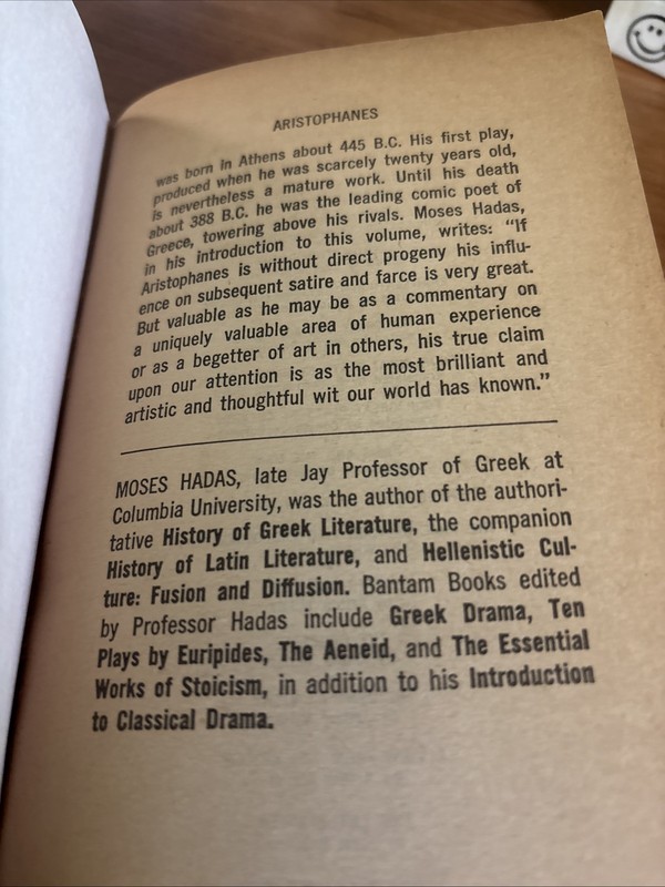 The Complete Plays Of Aristophanes - Aristophanes (Paperback, 1978) gallery
