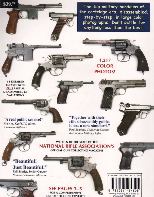 NEW, Guide to Military Pistol & Revolver Disassembly & Reassembly - 1217 photos gallery