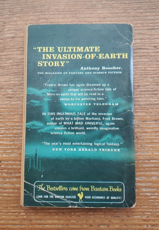 Martians Go Home Fredric Brown 1956 Science Fiction Vintage Paperback gallery