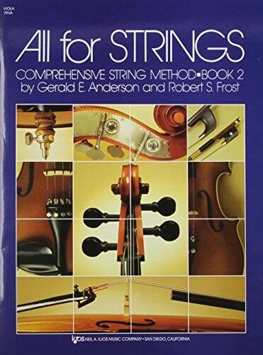 All For Strings Comprehensive String Method Bk. 2 Viola – Paperback – GOOD