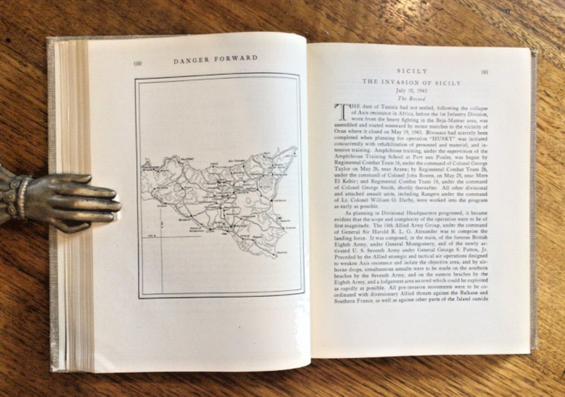 WW2 ‘Danger Forward: The Story Of The First Division In World War II’, 1947 HB gallery