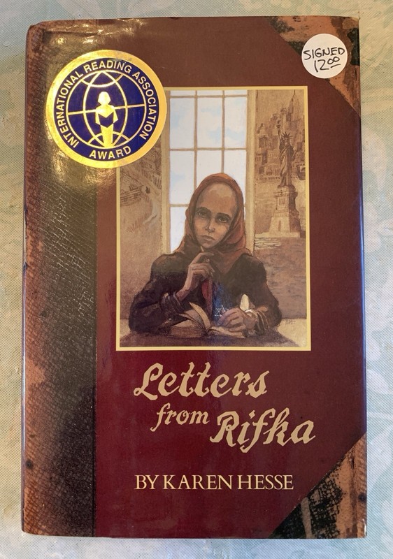 Letters from Rifka by Karen Hesse 1992 Hardcover SIGNED & INSCRIBED Autographed gallery