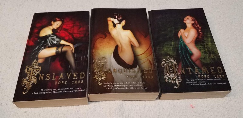 Hope Tarr Lot of 3 historial romance books Complete SER: Men of Roxbury House