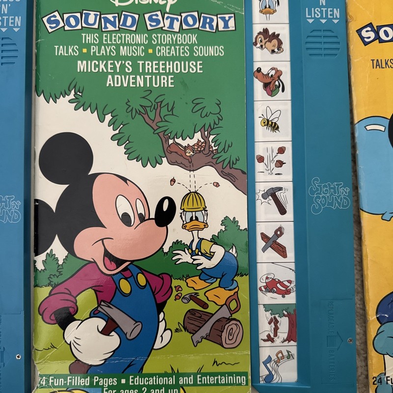 Sound Stories Set-Bugs BunnyMickey’s Birthday Suprise Non Working No Sound gallery