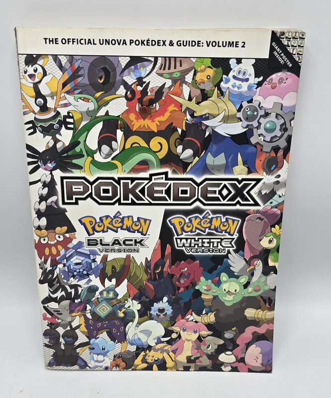 Pokémon- Black White Version-2011 Official Strategy Guide Volume 2 Mini-Poster